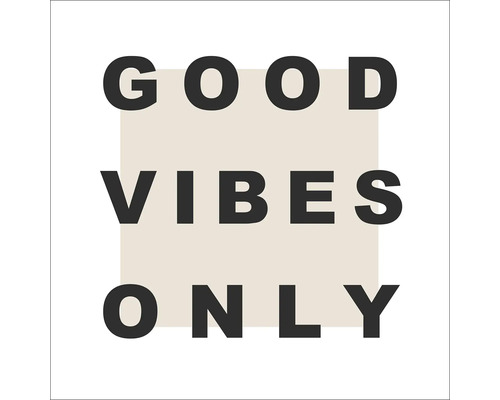 Decopanel Good Vibes Only 30x30 cm