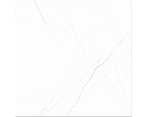 Weiße Fliese mit Marmorierung