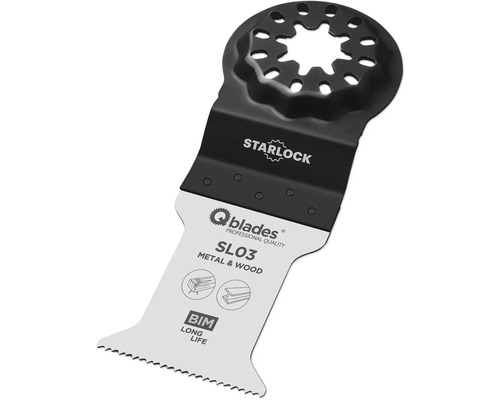 Q-Blades Multitool-Sägeblatt Bi-Metall 19tpi 35x50mm SL03 Starlock, 1 Stück