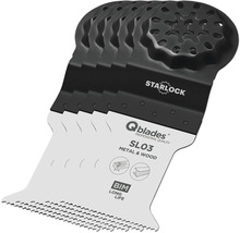 Mehrere Q-Blades SL03 Starlock Sägeblätter für Metall und Holz