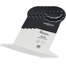 Q-Blades SL08 Sägeblatt-Set für Holz und Kunststoff, Starlock Aufnahme