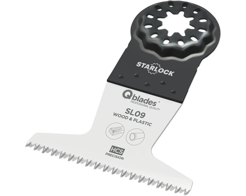 Q-Blades Multitool-Sägeblatt Precision HCS 14tpi 65x50mm SL09 Starlock, 1 Stück