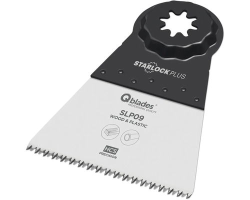 Q-Blades Multitool-Sägeblatt Precision HCS 14tpi 65x50mm SLP09 Starlock Plus, 1 Stück