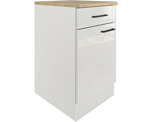 Unterschrank mit zwei Schubladen und einer Tür