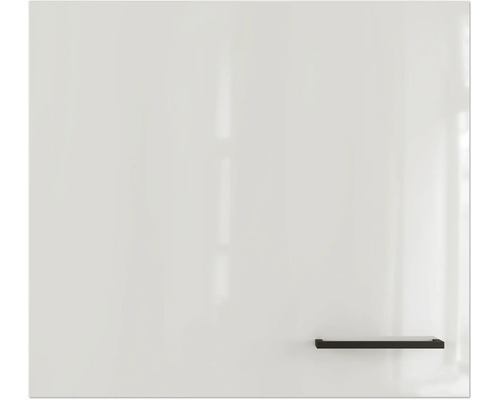 Flex Well Hängeschrank Lund BxTxH 60 x 32 x 54,8 cm lichtgrau glänzend zerlegt Anschlag reversibel (links oder rechts montierbar)