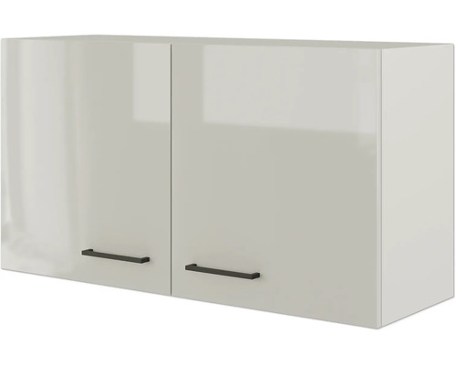 Küchenoberschrank mit zwei Türen und Griffen