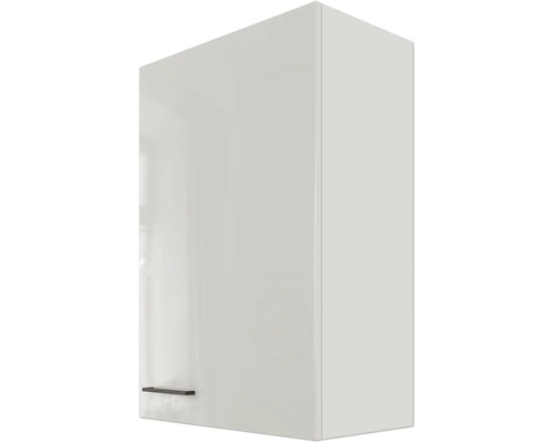 Weißer Hängeschrank für die Küche mit Griff