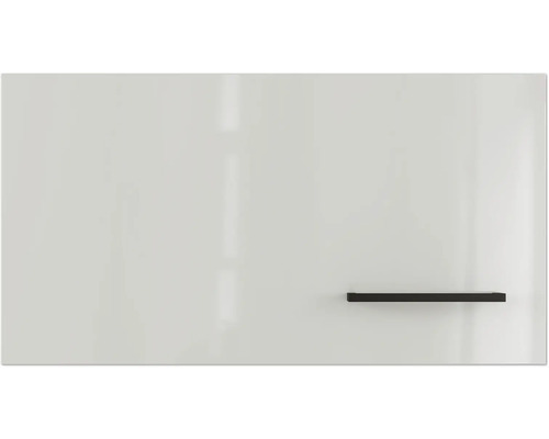 Flex Well Hängeschrank Lund BxTxH 60 x 32 x 32 cm lichtgrau glänzend zerlegt Anschlag reversibel (links oder rechts montierbar)