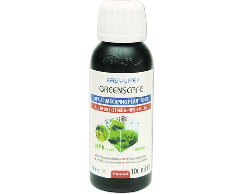 Aquariumpflanzendünger Easy Life GreenScape hochkonzentrierter NPK + Mikrodünger 100 ml