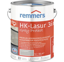 Remmers HK-Lasur 3in1 Grey-Protect Holzlasur im Metalleimer, 5 Liter
