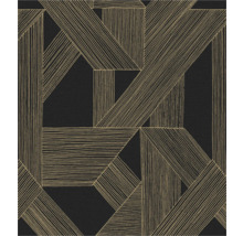 Digitaldruck Vlies 366815 Schöner Wohnen Grafik schwarz 5-tlg. 265 x 300 cm