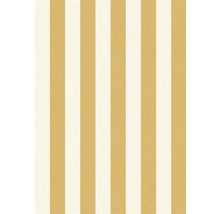 Digitaldruck Vlies 366860 Schöner Wohnen Streifen gelb weiß 4-tlg. 212 x 300 cm