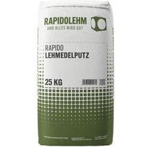 Sack Rapidolehm Lehmedelputz 25 Kilogramm