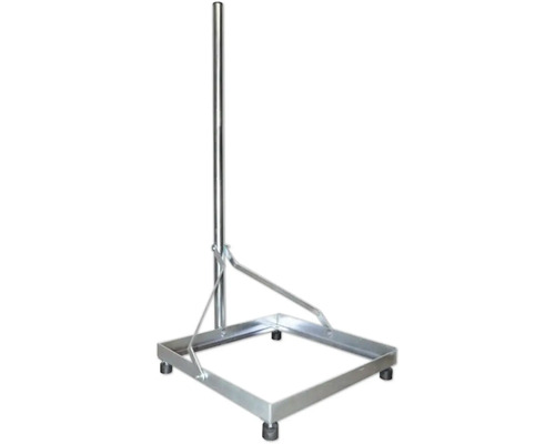 Kahtrein KEZ100 Balkonständer/Mast geeignet für Sat-Antennen bis Ø 65 cm