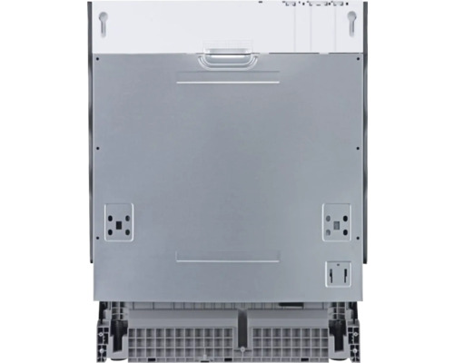 Rückansicht eines Geschirrspülers mit Befestigungspunkten