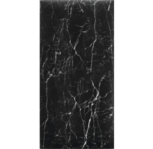Wandkissen Carrara Marmor schw.Samt-Optik 30 x 60 cm