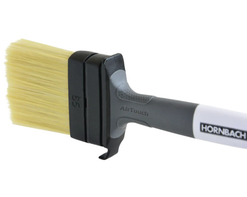 Flächenstreicher mit Kunststoffborsten und Kunststoffgriff