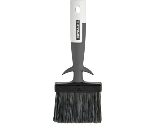 Flächenstreicher mit Kunststoffgriff und Borsten, Breite 100 Millimeter