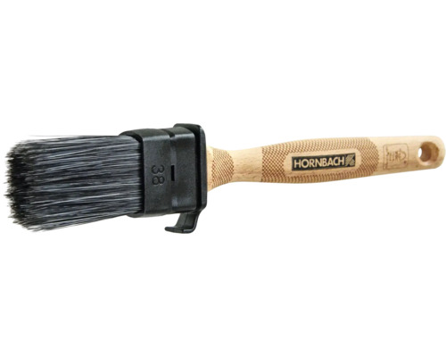 Heizkörperpinsel mit Holzgriff und Kunststoffhalterung, Größe 38