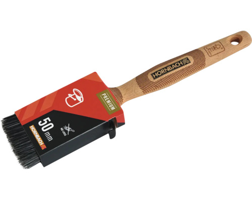 Flachpinsel mit Holzgriff und 50 mm Breite