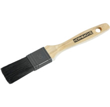 Pinsel mit Holzgriff und Borsten, Breite 30 Millimeter