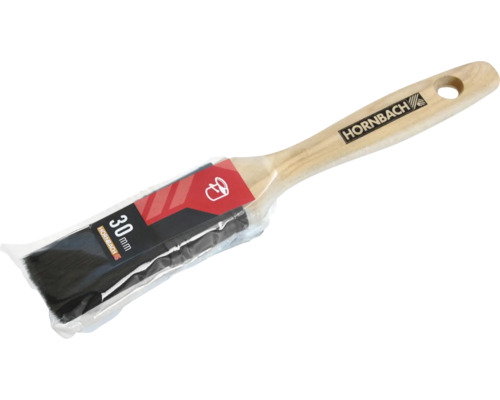 30 Millimeter Lackierpinsel mit Holzgriff in Verpackung
