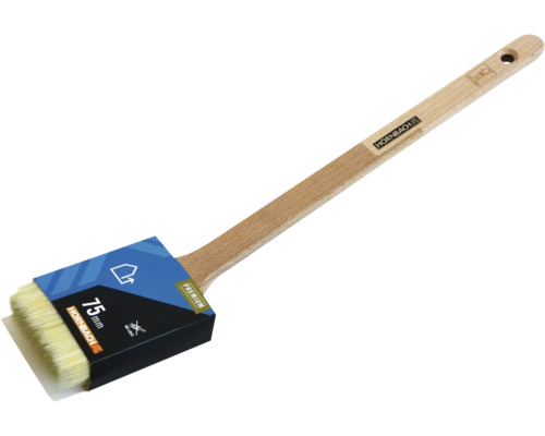 Heizkörperpinsel mit Holzgriff, 75 mm