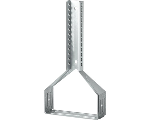 Trägerverbinder aus Metall mit Löchern zur Befestigung