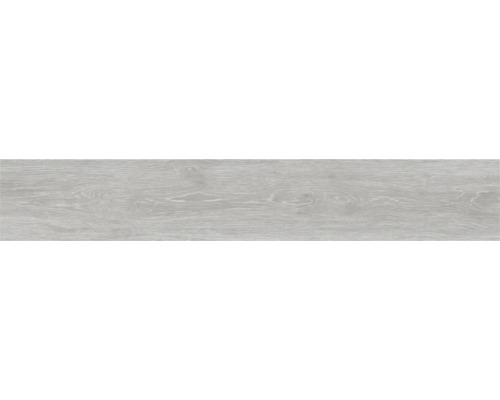 MIRAVA Feinsteinzeug Wand- und Bodenfliese BERGEN Grey 26 x 160 x 0,9 cm matt rektifiziert