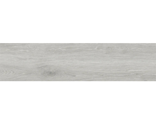 MIRAVA Feinsteinzeug Wand- und Bodenfliese BERGEN Grey 29,5 x 120 x 0,9 cm matt rektifiziert