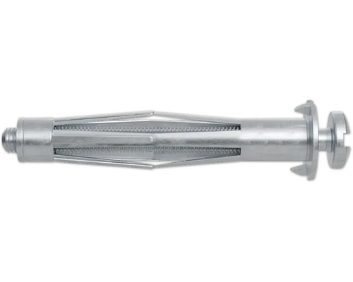 Upat Metall Hohlraumdübel UH 5x52 mm S mit metrischer Schraube 4 Stück Metallspreizdübel zur Befestigung in Hohlräumen