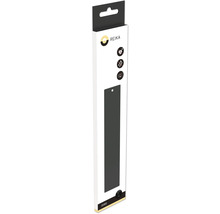 REIKA Montageplatte Ovaro für Magnetaccessoires 250 x 50 mm schwarz matt