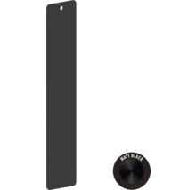 REIKA Montageplatte Ovaro für Magnetaccessoires 250 x 50 mm schwarz matt