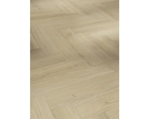 Verlegung von Laminatboden im Fischgrätmuster