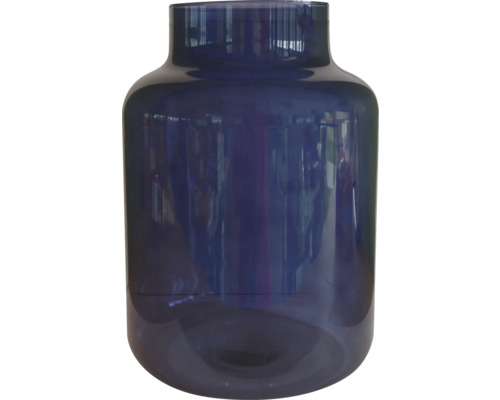 Blumenvase Spook Glas 21 x 21 x 30 cm blau