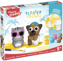 Maped Creativ Gipsfiguren-Set mit Motiven von Tierfreunden
