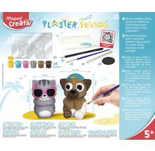 Maped Creativ Gipsfiguren zum Selbermachen mit Farben und Zubehör