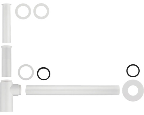 Siphon mit Dichtungen