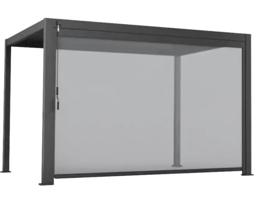 Pavillon mit Sichtschutzrollo