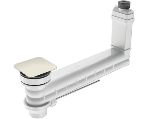 Ab-und Überlaufventil KALDEWEI CLOU 1 1/4 Zoll warm beige 20 matt 905400000661 Badewannenablaufgarnitur mit Ablaufstopfen