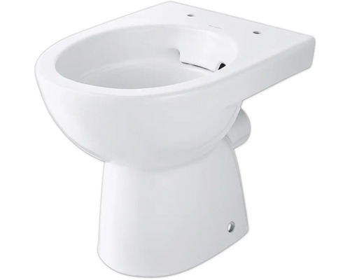 Weiße Toilette zur Wandmontage