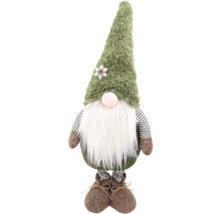 Dekorative Zwergenfigur mit Bart und Mütze