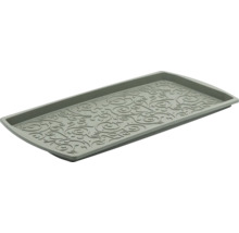 Schuhabtropfschale mit Muster