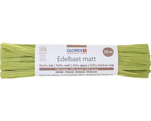 Edelbast matt 20 m pistazie