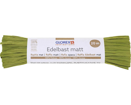 Edelbast matt 20 m olive