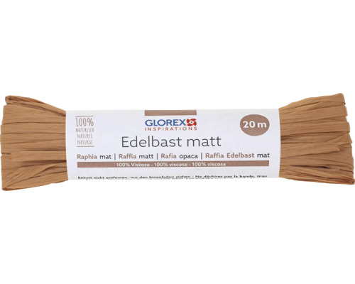 Edelbast matt 20 m sand