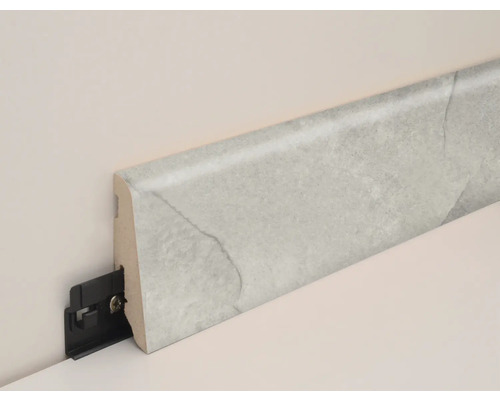 Sockelleiste mit Clipbefestigung