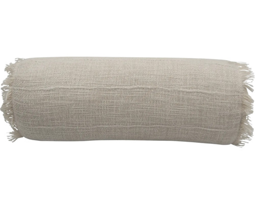 Längliches Kissen mit Fransen