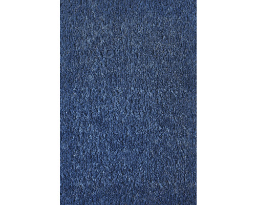 Teppichboden Velours Ines blau 400 cm breit (Meterware)