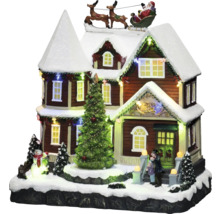 LED Szenerie Konstsmide Haus mit Baum 27,5 x 19,5 x 28,5 cm bunt